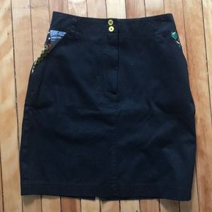 Unique 80’s Vintage Patchwork Skirt